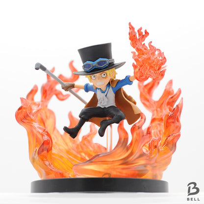 One Piece WCF SPECIAL Sabo Figure Set Fire Fist & Five Elders Imu Sealed JP new