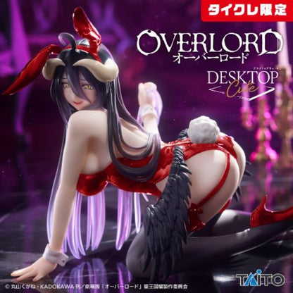 OVERLORD Albedo Desktop Cute Figure Set of 2 Limited&Black Bunny Ver TAITO BNIB