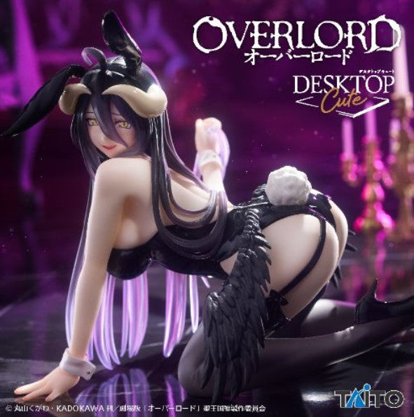 OVERLORD Albedo Desktop Cute Figure Set of 2 Limited&Black Bunny Ver TAITO BNIB