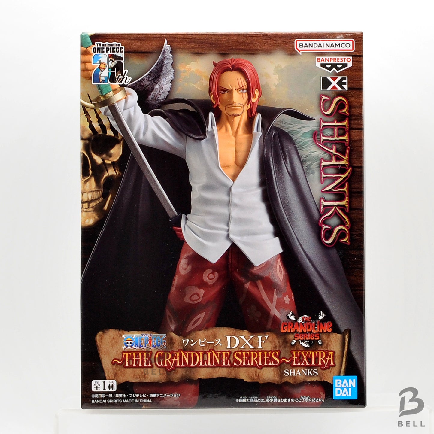 Japan Anime One Piece DXF THE GRANDLINE SERIES EXTRA Shanks Figure 6.7 inch BNIB