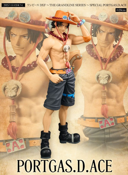 One Piece DXF The Grandline Series Special Portgas D. Ace Figure Banpresto Japan