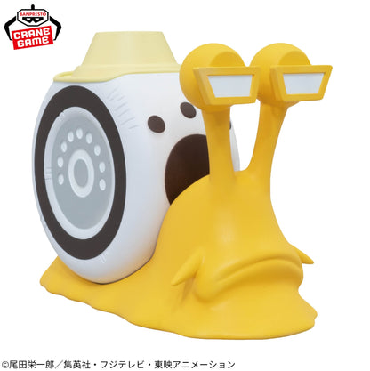 BANPRESTO One Piece Den Den Mushi Speaker Bartholomew Kuma ver. Figure JPN BNIB