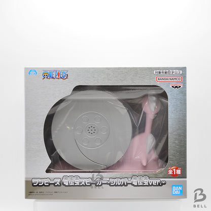 One Piece Den Den Mushi Speaker Silver Ver. Official Licensed Anime Figure Japan