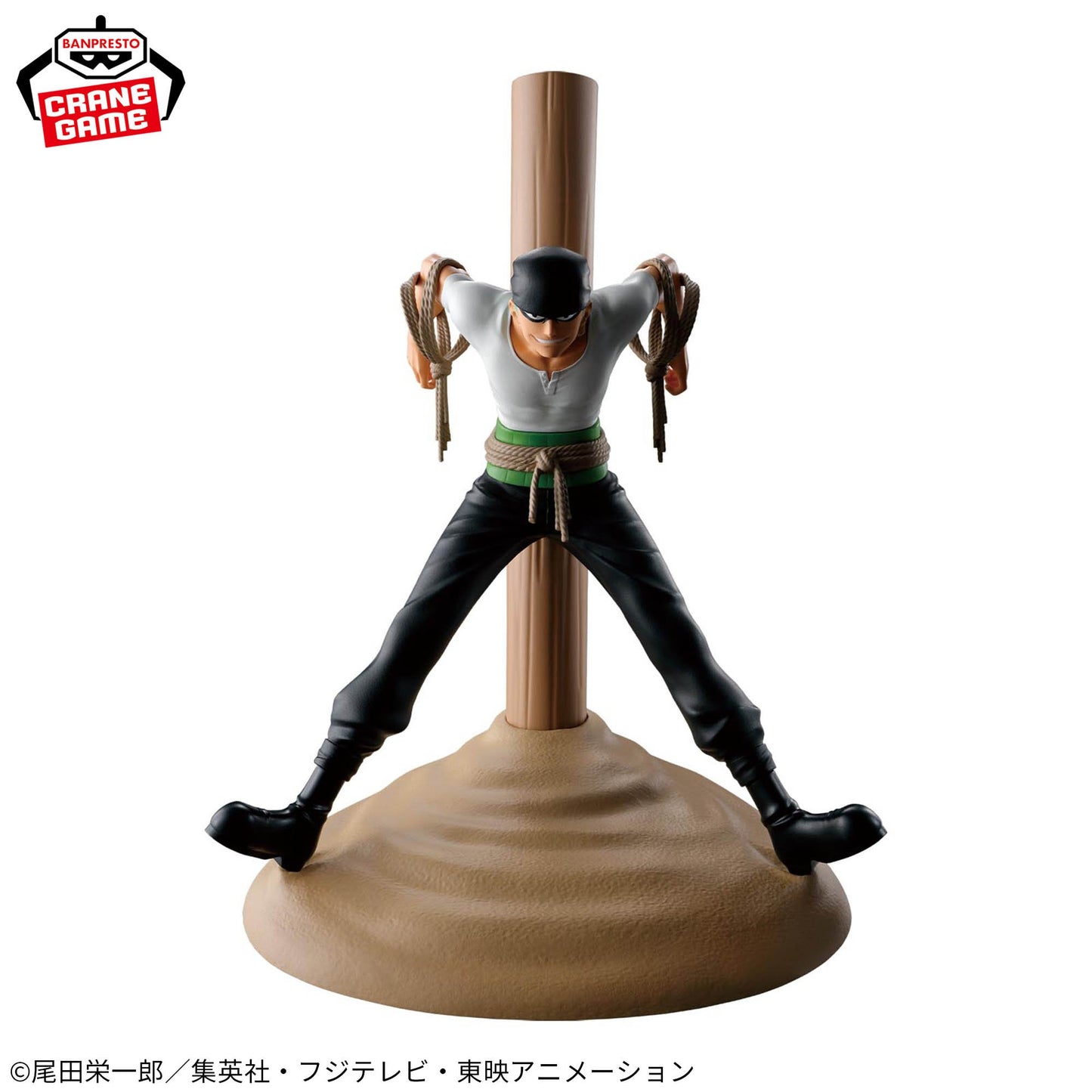 One Piece Fig Life! Pirate Hunter Zoro PVC Figure Anime Collectible Japan Manga
