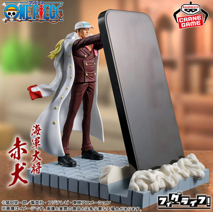 One Piece Figlife Kuzan Sakazuki Borsalino Figure Set of 3 Phone Stand Japan New