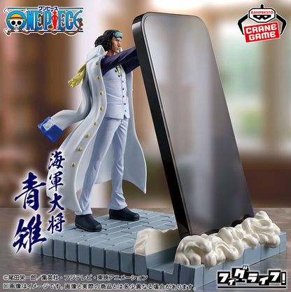 One Piece Figlife Kuzan Sakazuki Borsalino Figure Set of 3 Phone Stand Japan New