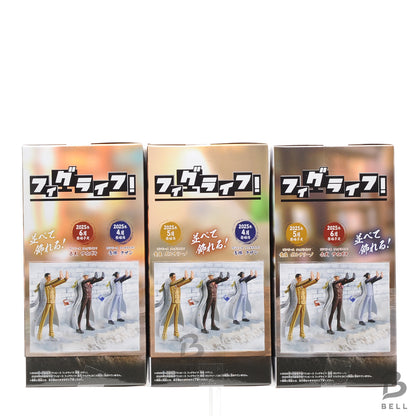 One Piece Figlife Kuzan Sakazuki Borsalino Figure Set of 3 Phone Stand Japan New