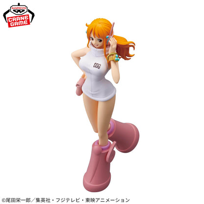 One Piece GLITTER & GLAMOURS Nami Egghead Style PVC Figure Anime Collectible New