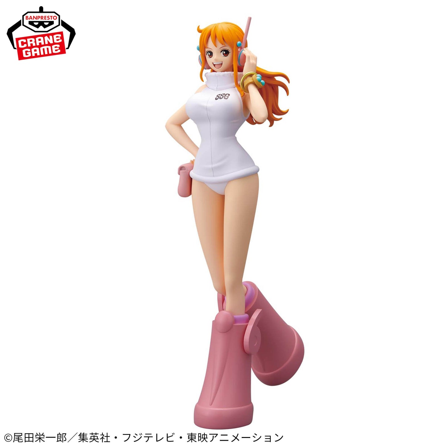 One Piece GLITTER & GLAMOURS Nami Egghead Style PVC Figure Anime Collectible New