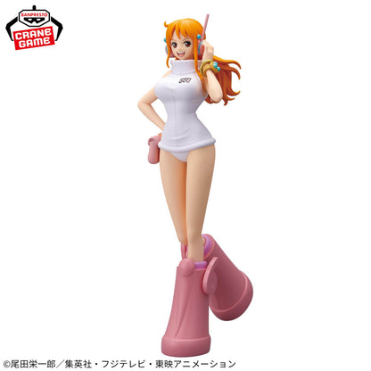 One Piece GLITTER & GLAMOURS Nami Egghead Style PVC Figure Anime Collectible New