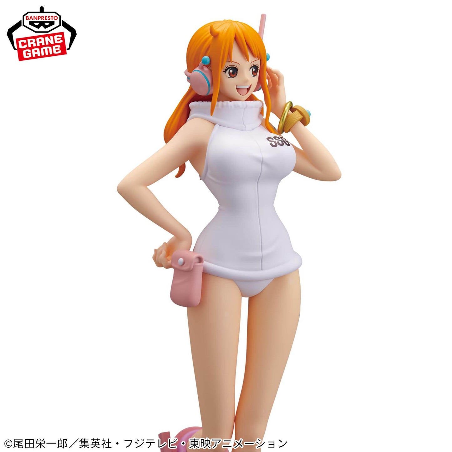 One Piece GLITTER & GLAMOURS Nami Egghead Style PVC Figure Anime Collectible New
