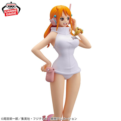 One Piece GLITTER & GLAMOURS Nami Egghead Style PVC Figure Anime Collectible New