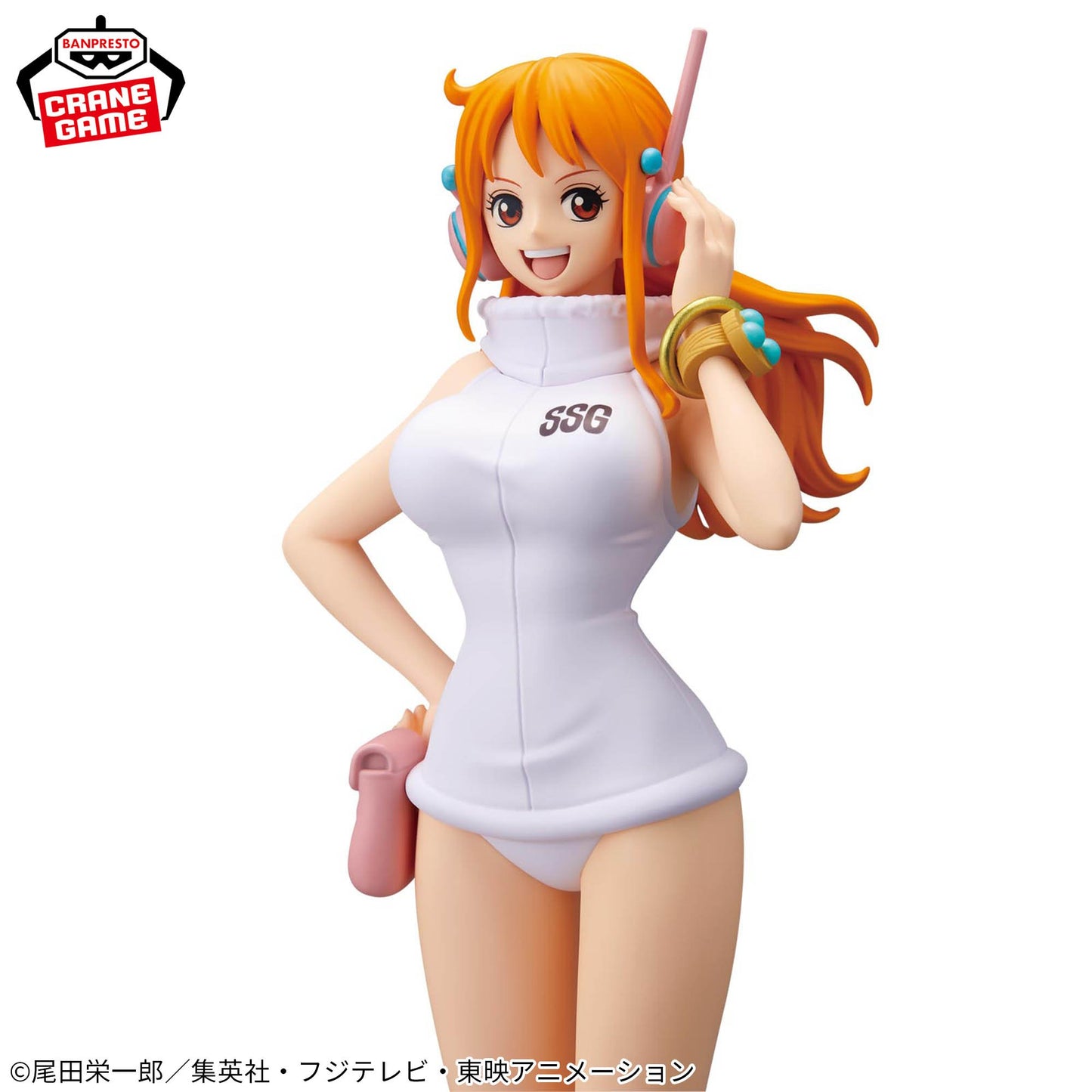 One Piece GLITTER & GLAMOURS Nami Egghead Style PVC Figure Anime Collectible New