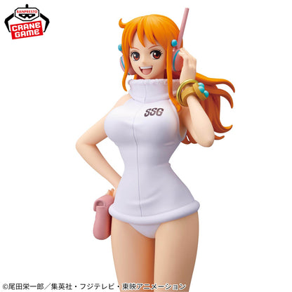 One Piece GLITTER & GLAMOURS Nami Egghead Style PVC Figure Anime Collectible New