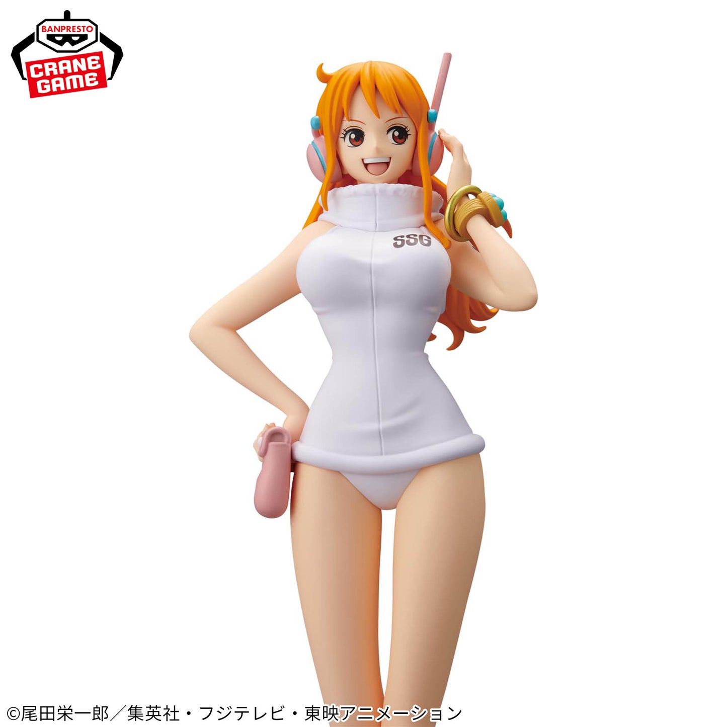 One Piece GLITTER & GLAMOURS Nami Egghead Style PVC Figure Anime Collectible New