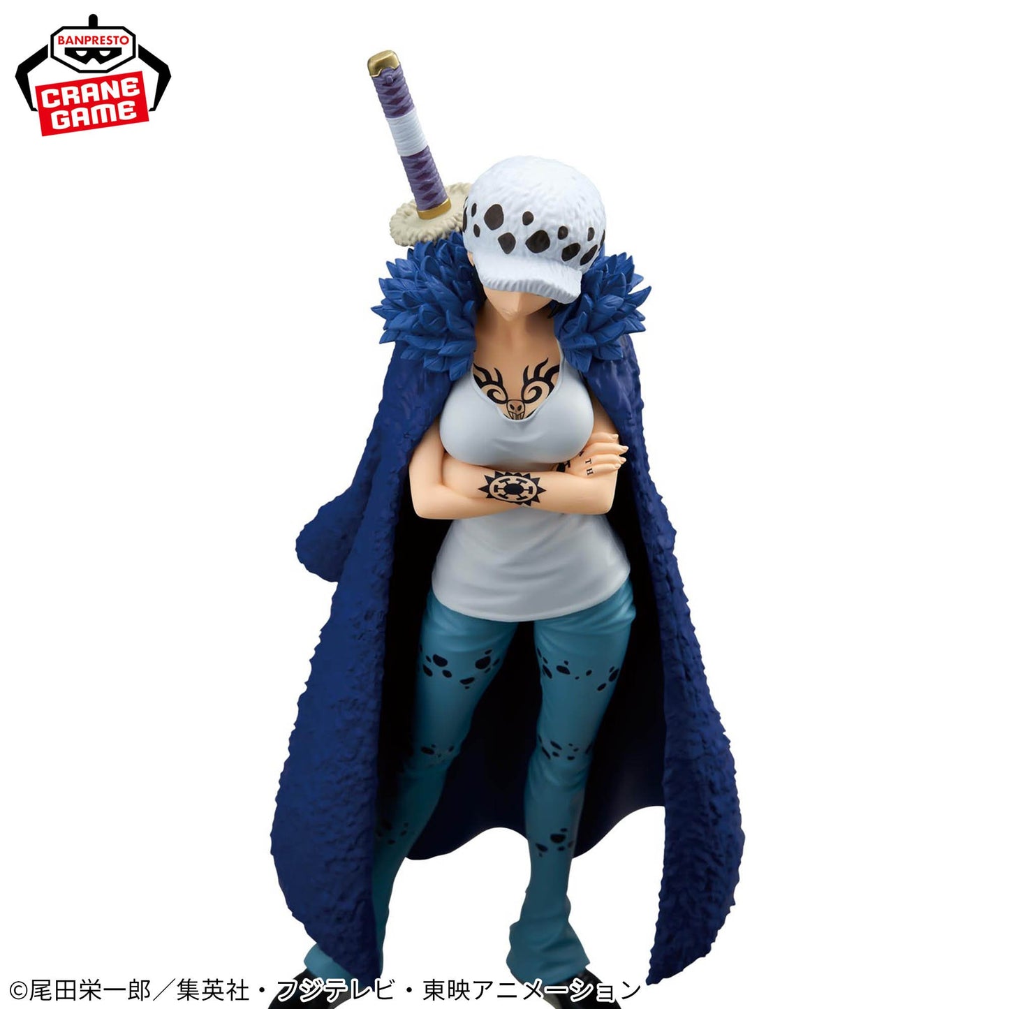 One Piece GLITTER & GLAMOURS -Trafalgar. Law- Change Ver. Banpresto Figure BNIB