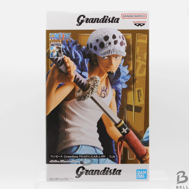 One Piece Grandista Luffy Trafalgar Law Figure Set 2pcs Banpresto Authentic new