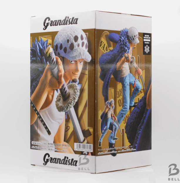 One Piece Grandista Luffy Trafalgar Law Figure Set 2pcs Banpresto Authentic new