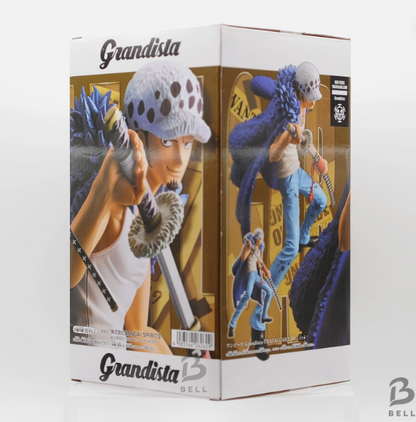 One Piece Grandista Luffy Trafalgar Law Figure Set 2pcs Banpresto Authentic new