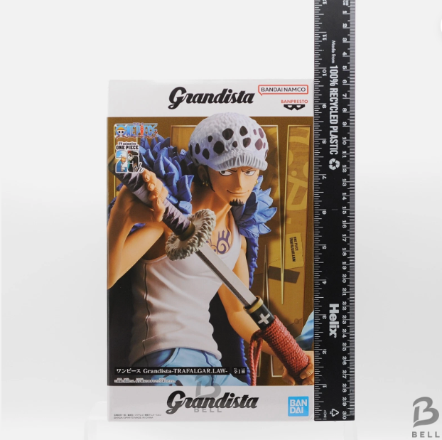 One Piece Grandista Luffy Trafalgar Law Figure Set 2pcs Banpresto Authentic new
