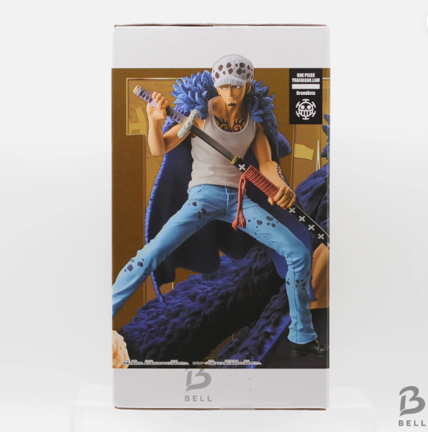 One Piece Grandista Luffy Trafalgar Law Figure Set 2pcs Banpresto Authentic new