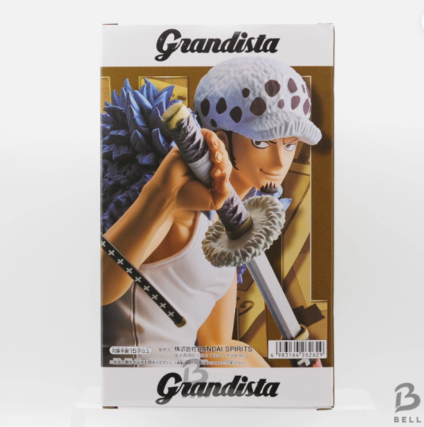 One Piece Grandista Luffy Trafalgar Law Figure Set 2pcs Banpresto Authentic new