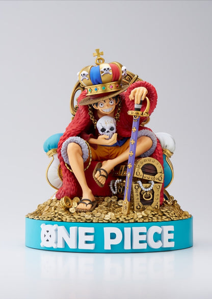 One Piece KING Monkey D. Luffy Deluxe Diorama Figure Banpresto Anime BNIB Japan
