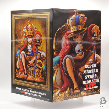 One Piece KING Monkey D. Luffy Deluxe Diorama Figure Banpresto Anime BNIB Japan