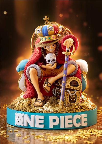 One Piece KING Monkey D. Luffy Deluxe Diorama Figure Banpresto Anime BNIB Japan