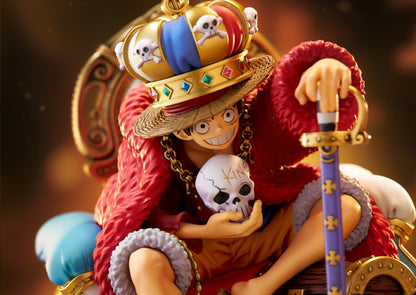 One Piece KING Monkey D. Luffy Deluxe Diorama Figure Banpresto Anime BNIB Japan