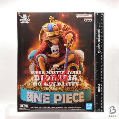 One Piece KING Monkey D. Luffy Deluxe Diorama Figure Banpresto Anime BNIB Japan