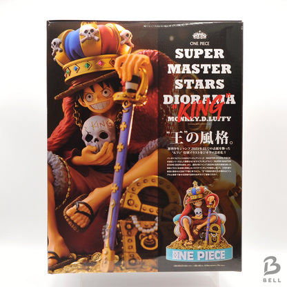One Piece KING Monkey D. Luffy Deluxe Diorama Figure Banpresto Anime BNIB Japan