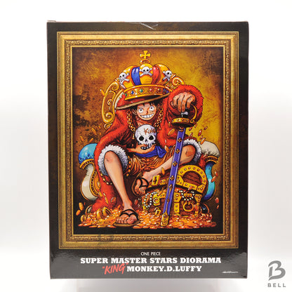 One Piece KING Monkey D. Luffy Deluxe Diorama Figure Banpresto Anime BNIB Japan