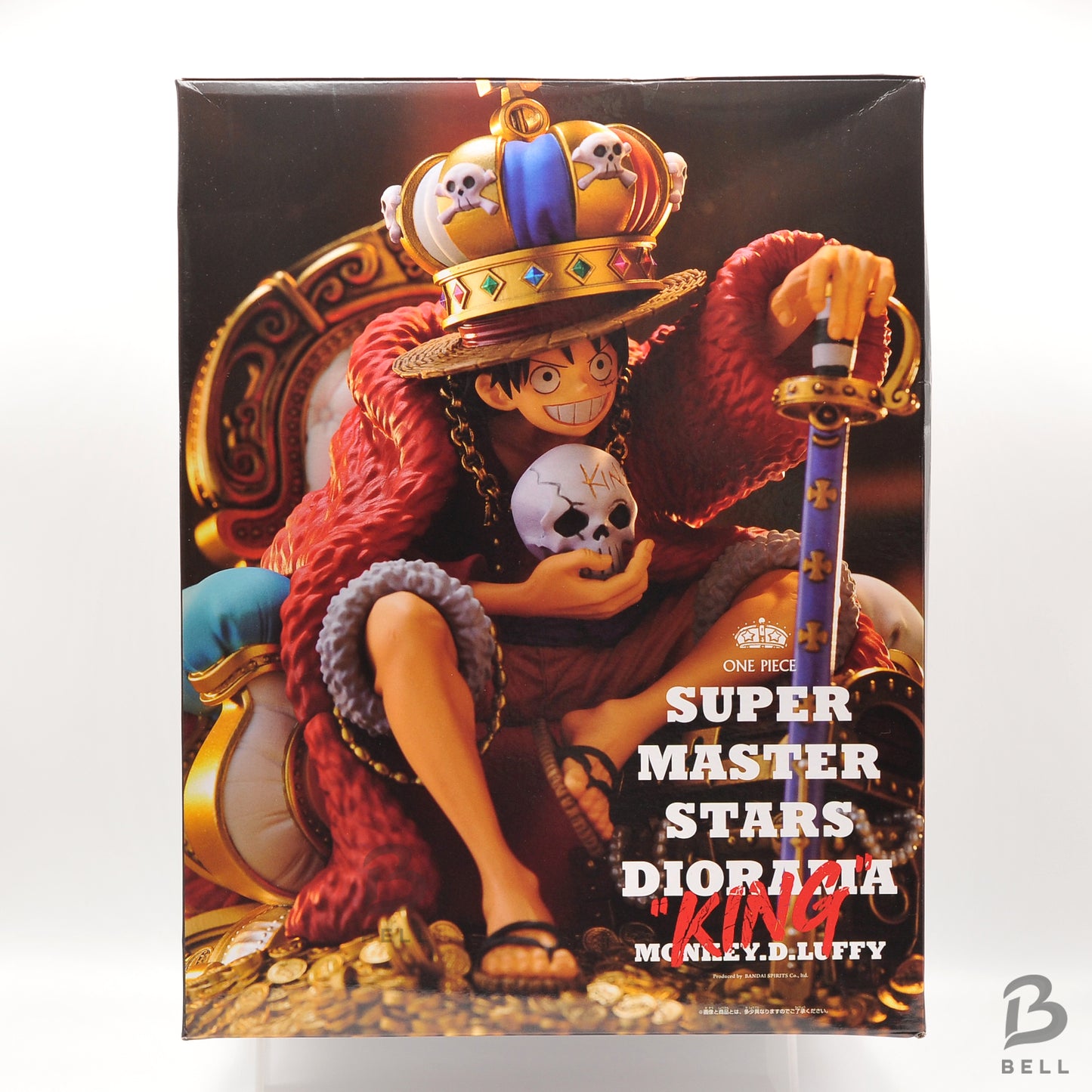 One Piece KING Monkey D. Luffy Deluxe Diorama Figure Banpresto Anime BNIB Japan