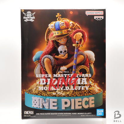 One Piece KING Monkey D. Luffy Deluxe Diorama Figure Banpresto Anime BNIB Japan