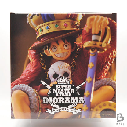 One Piece KING Monkey D. Luffy Deluxe Diorama Figure Banpresto Anime BNIB Japan