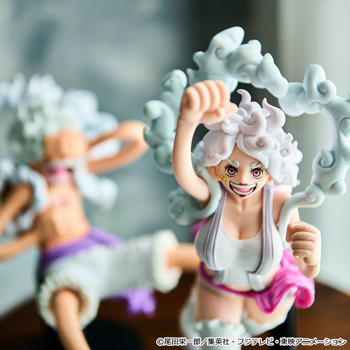 One Piece King of Artist Luffy Gear5 III & Jewelry Bonney Figure Set New Japan