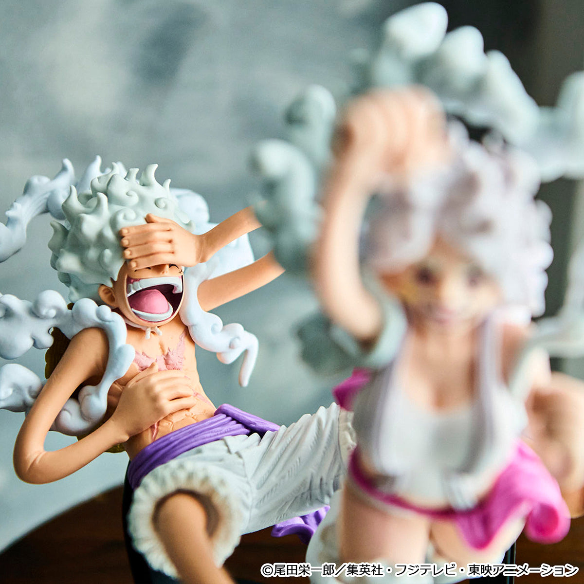 One Piece King of Artist Luffy Gear5 III & Jewelry Bonney Figure Set New Japan