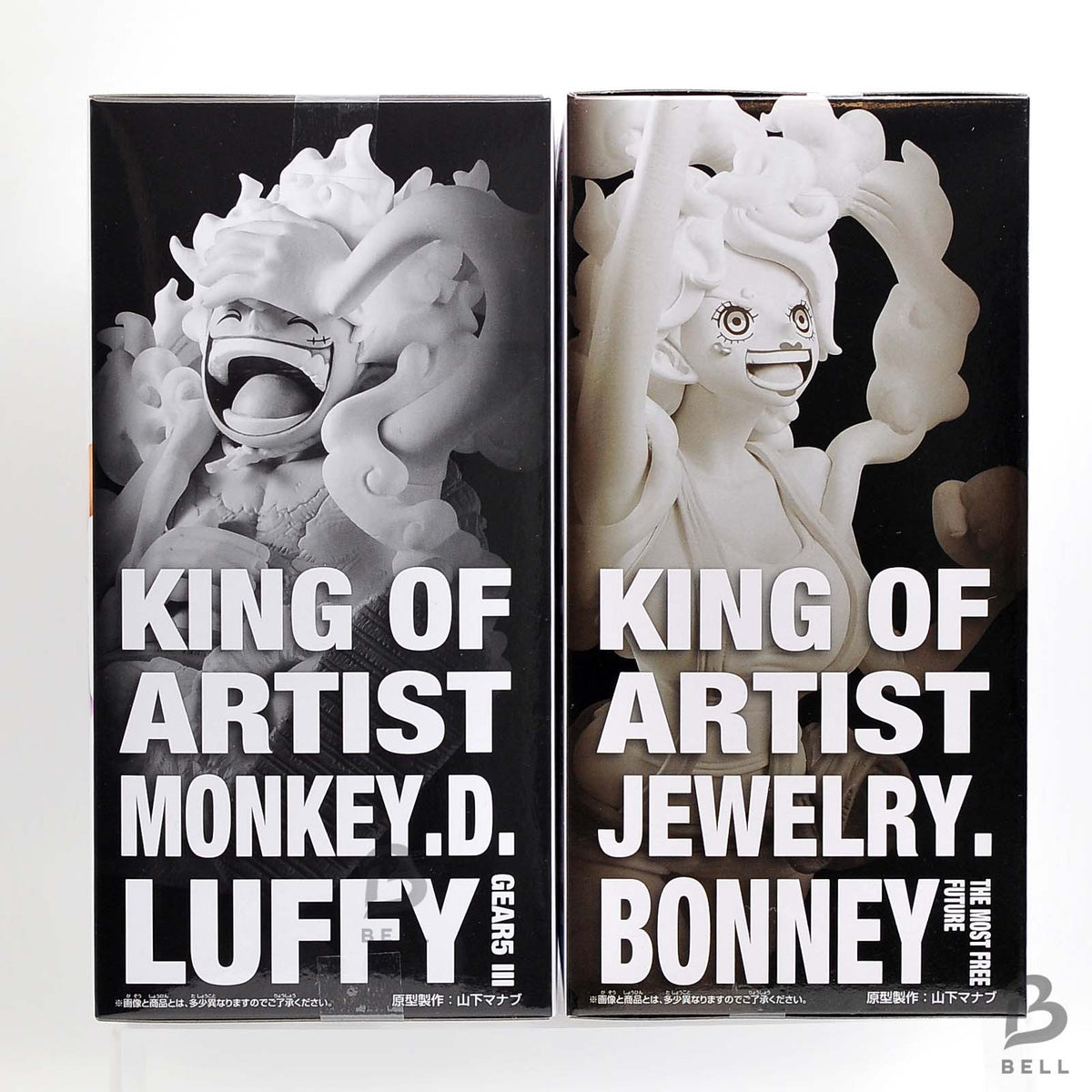 One Piece King of Artist Luffy Gear5 III & Jewelry Bonney Figure Set New Japan
