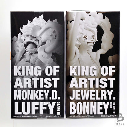 One Piece King of Artist Luffy Gear5 III & Jewelry Bonney Figure Set New Japan