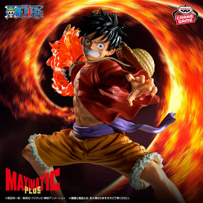 One Piece Monkey D Luffy MAXIMATICPLUS II Banpresto Anime Figure Toy Japan New