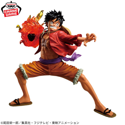 One Piece Monkey D Luffy MAXIMATICPLUS II Banpresto Anime Figure Toy Japan New
