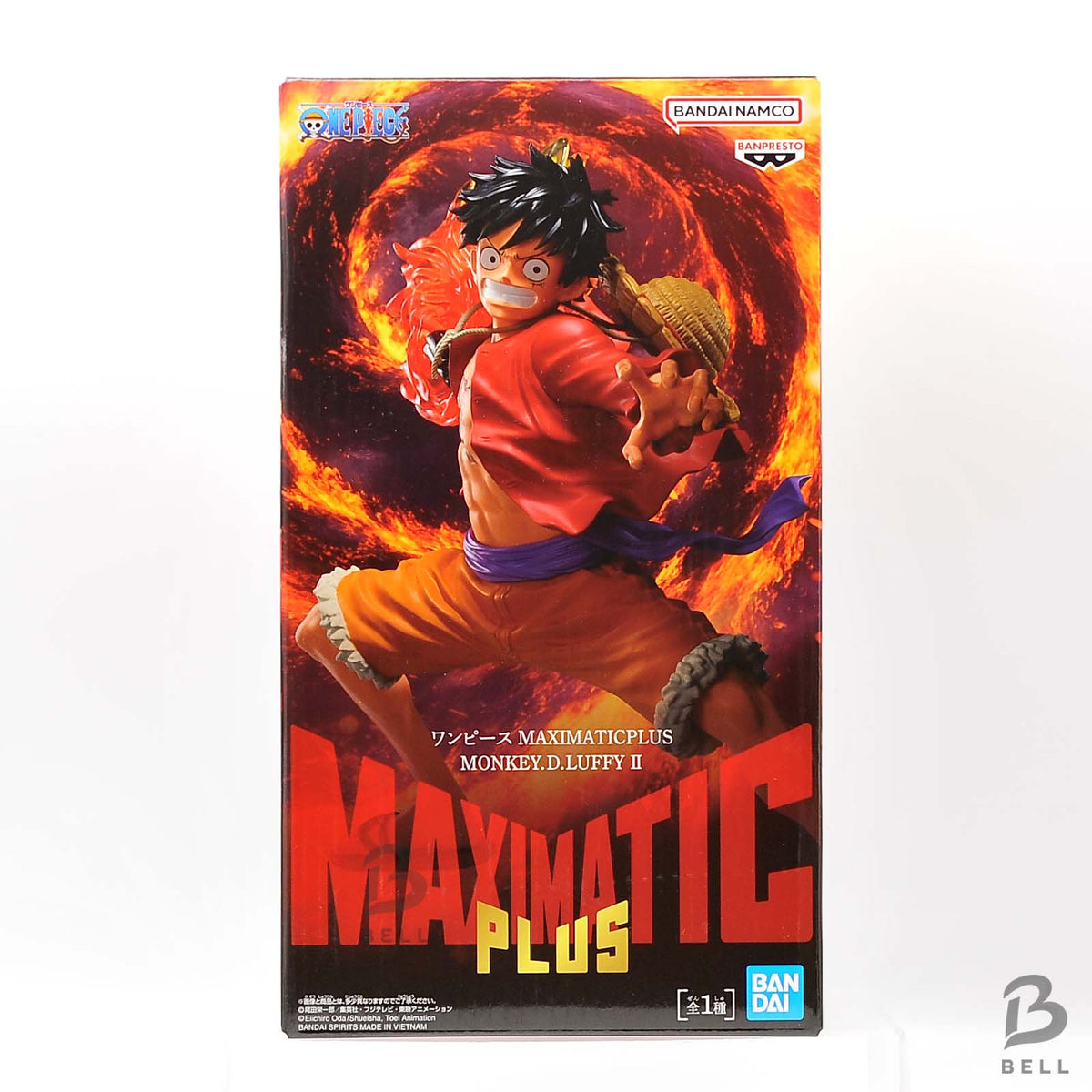 One Piece Monkey D Luffy MAXIMATICPLUS II Banpresto Anime Figure Toy Japan New