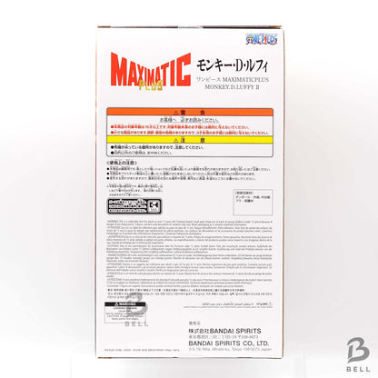 One Piece Monkey D Luffy MAXIMATICPLUS II Banpresto Anime Figure Toy Japan New