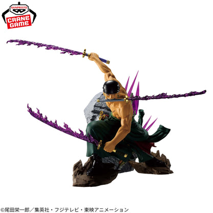 One Piece Roronoa Zoro THEORAMA SOUL Banpresto Diorama Figure Anime Japan NEW