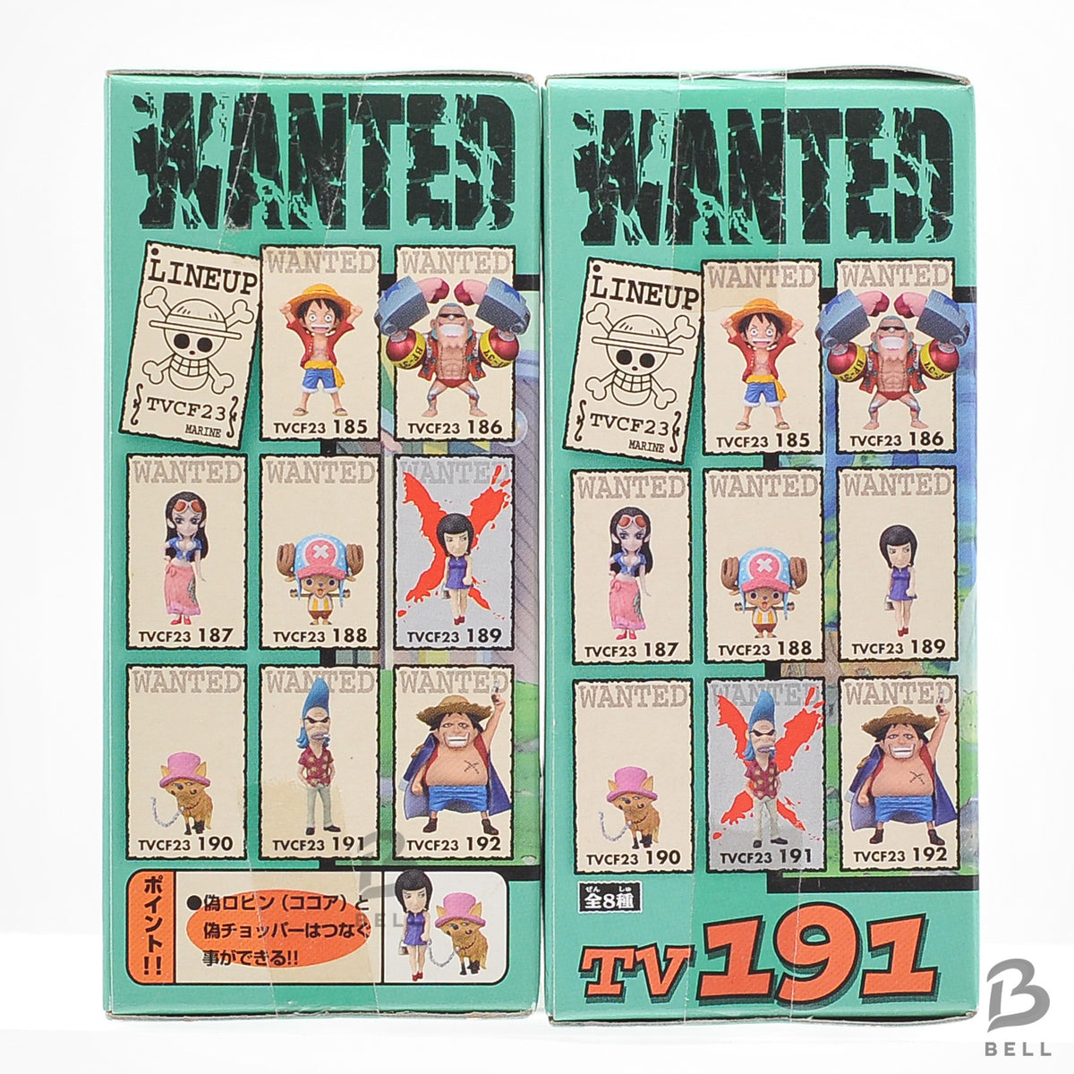 One Piece WCF Banpresto Vol.23 Fake Robin TV189 Franky TV191 Figure 2pcs Set JP