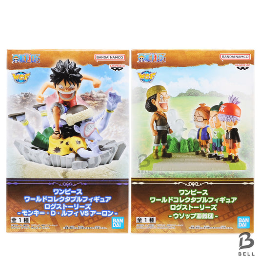 ONE PIECE WCF Log Stories Luffy vs Arlong & Usopp Pirates Set of 2