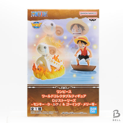 One Piece WCF Log Stories Monkey D. Luffy & Going Merry Figure from Japan NEW