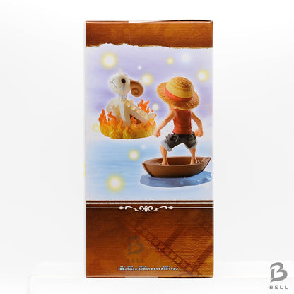 One Piece WCF Log Stories Monkey D. Luffy & Going Merry Figure from Japan NEW