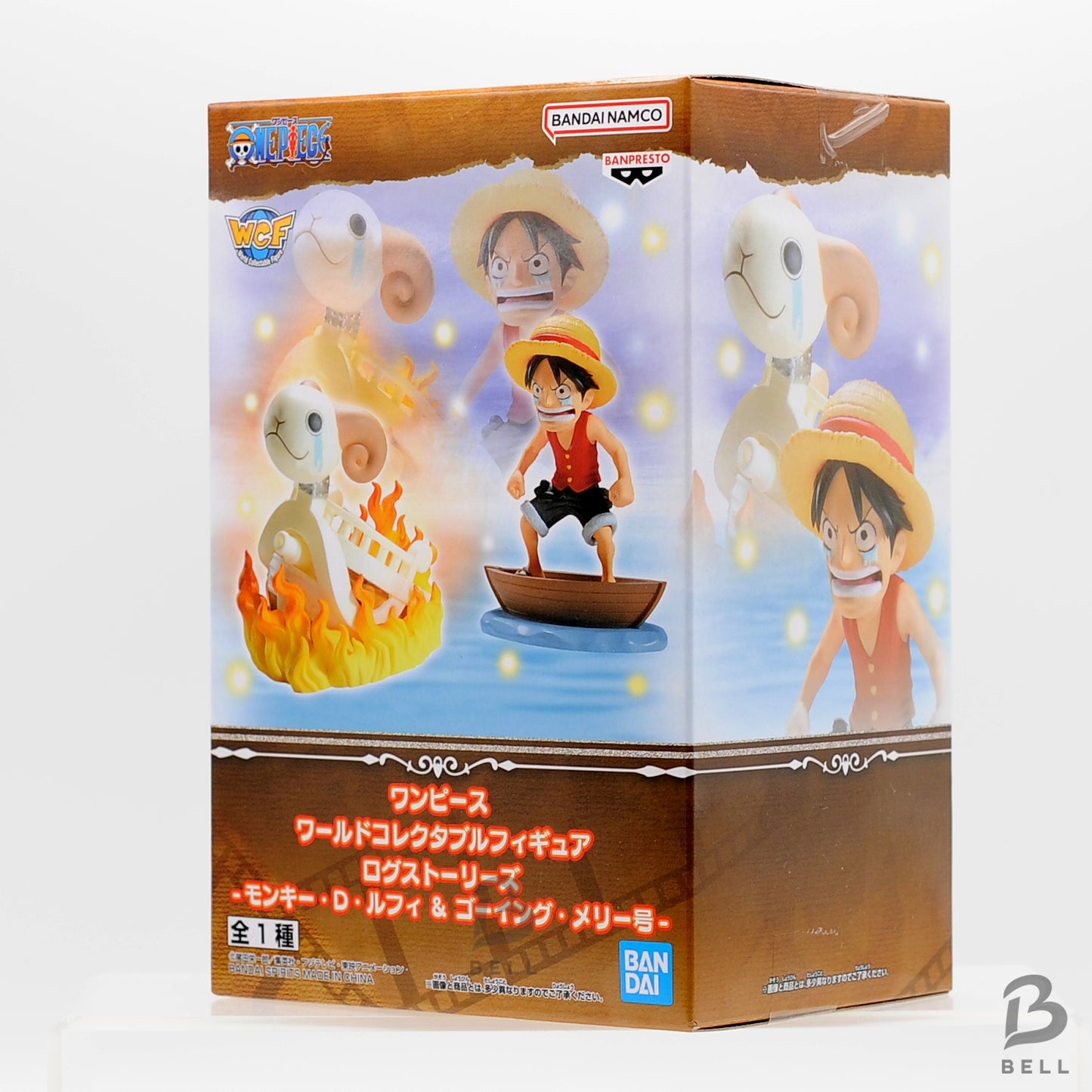 One Piece WCF Log Stories Monkey D. Luffy & Going Merry Figure from Japan NEW